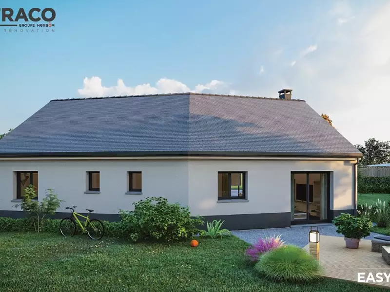 Maison neuve, 93 m² - Saint-Martin-aux-Chartrains (14130)