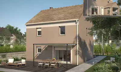 Maison neuve, 83 m²