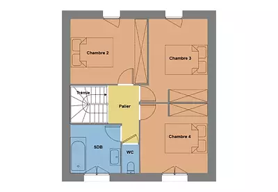 Maison neuve, 100 m²
