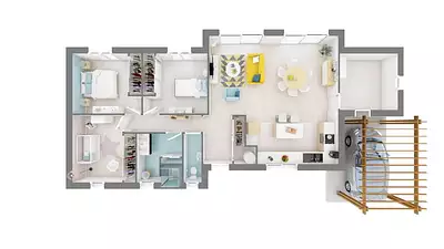 Maison neuve, 106 m²