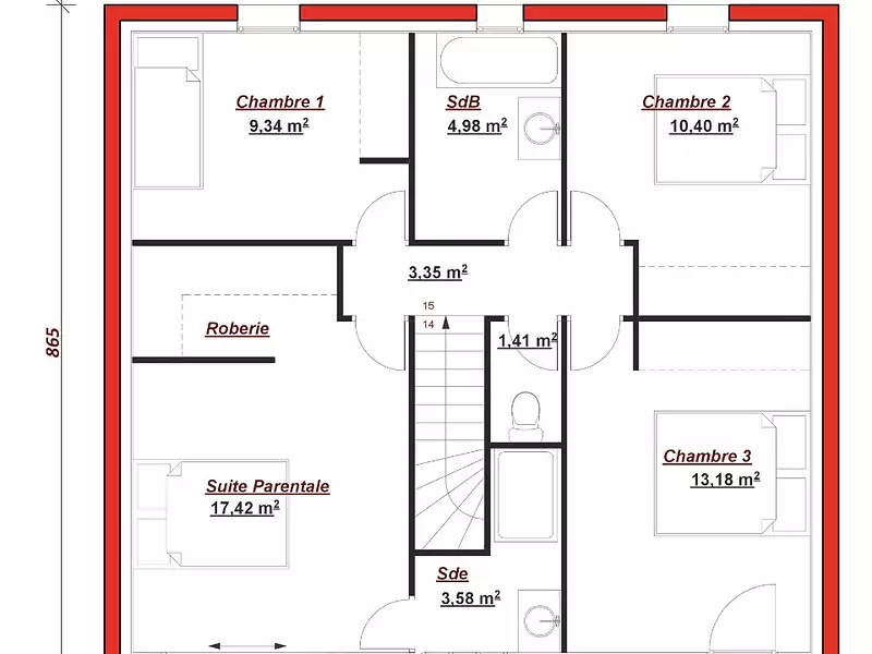 Maison neuve, 130 m² - Antony (92160)