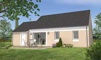 Maison neuve, 73 m²