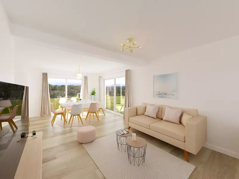 Maison neuve, 85,53 m² - Monchecourt (59234)
