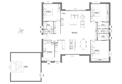 Maison neuve, 154 m²