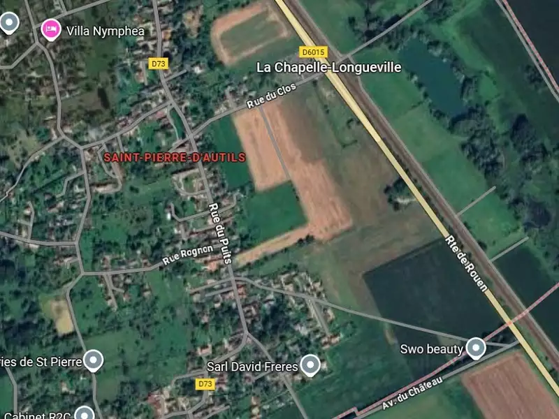 Terrain à bâtir, 580 m² - La Chapelle-Longueville (27950)