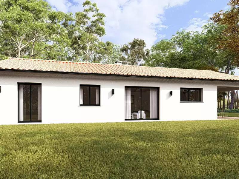 Maison neuve, 120 m² - Portets (33640)