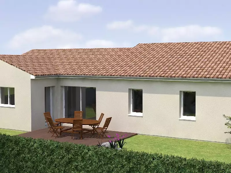 Maison neuve, 100 m² - Saint-Laurent-des-Autels (49270)