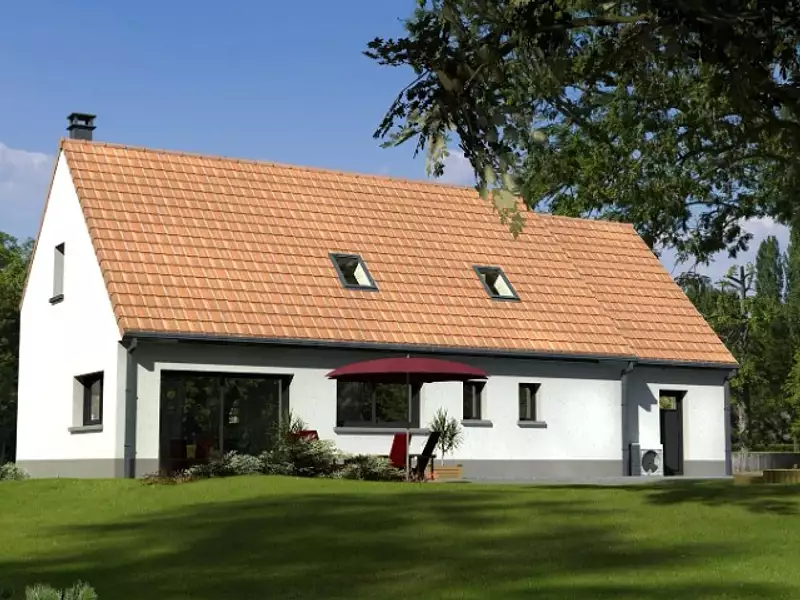 Maison neuve, 130 m² - Frettemeule (80220)