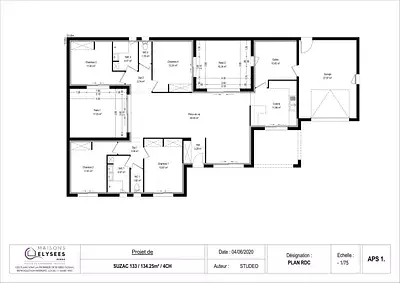 Maison neuve, 133 m²