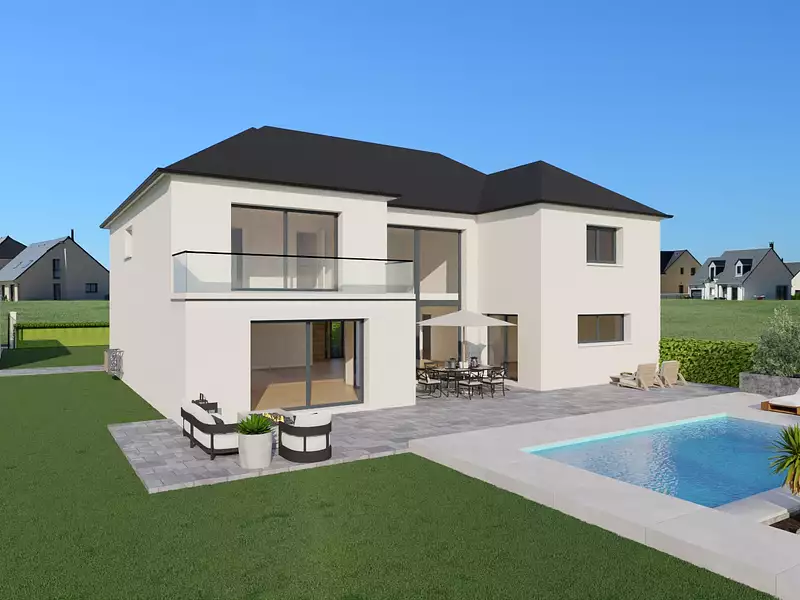 Maison neuve, 297 m² - Feucherolles (78810)