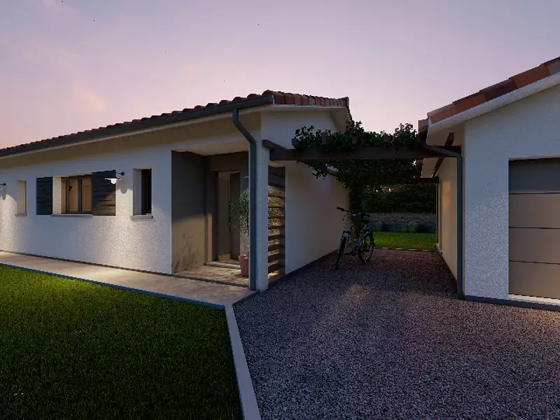 Maison neuve, 100 m² - Chaniers (17610)