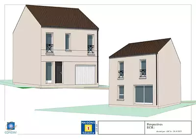 Maison neuve, 75 m²