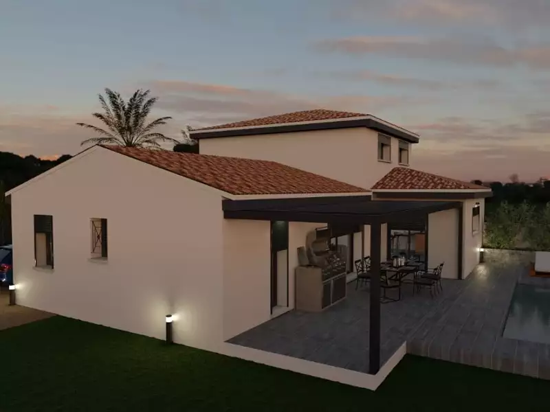 Maison neuve, 120 m² - Salavas (07150)