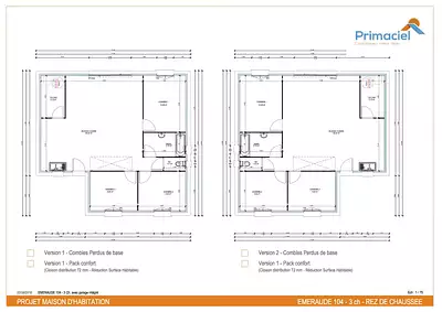 Maison neuve, 89 m²