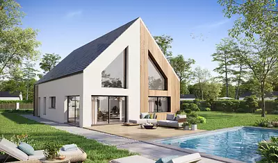 Maison neuve, 166 m²