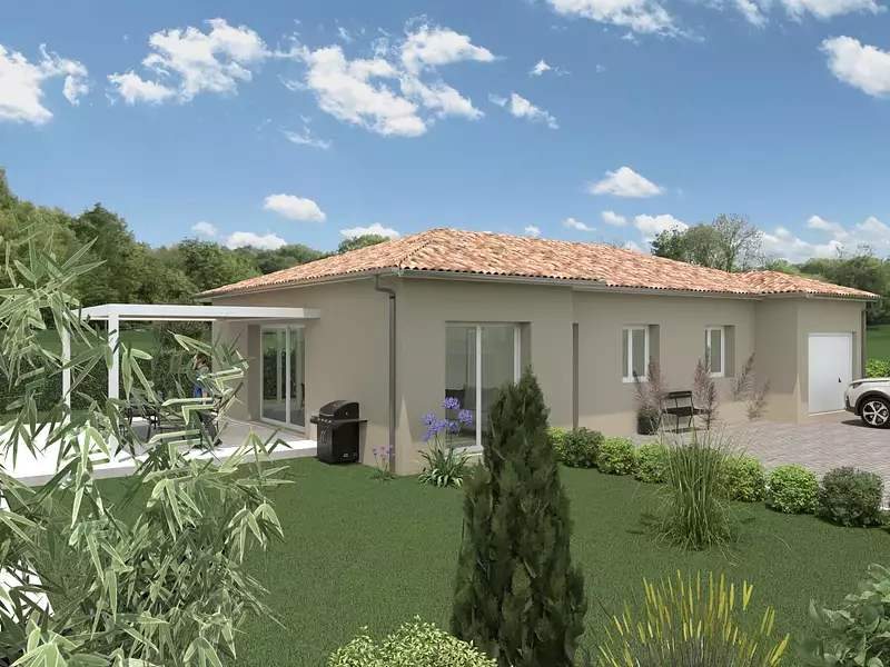 Maison neuve, 87 m² - Francheleins (01090)