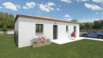 Maison neuve, 77 m²