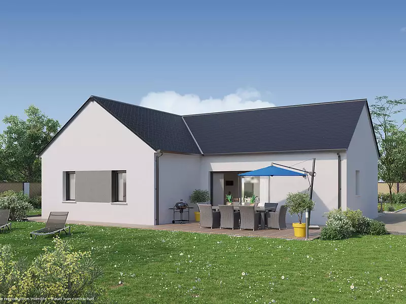 Maison neuve, 89 m² - Soulaire-et-Bourg (49460)