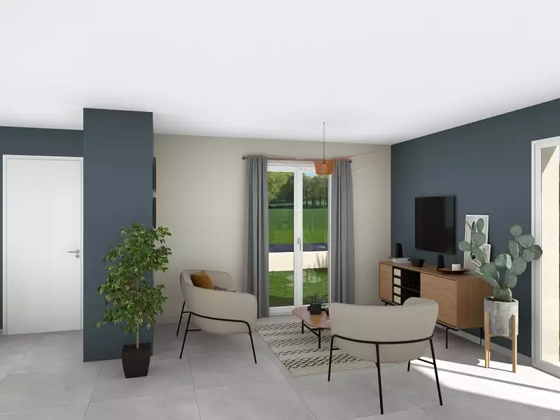 Maison neuve, 94 m² - Villeneuve (01480)
