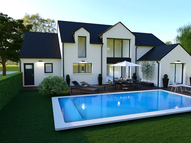 Maison neuve, 160 m² - Le Poinçonnet (36330)