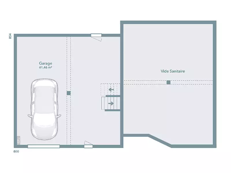 Maison neuve, 110 m² - Montastruc-la-Conseillère (31380)