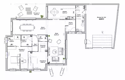 Maison neuve, 145 m²