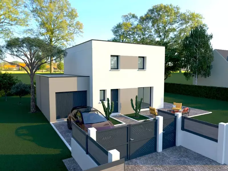 Maison neuve, 91 m² - Franqueville-Saint-Pierre (76520)