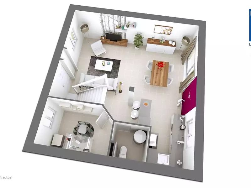 Maison neuve, 97 m² - Epinay-sur-Orge (91360)
