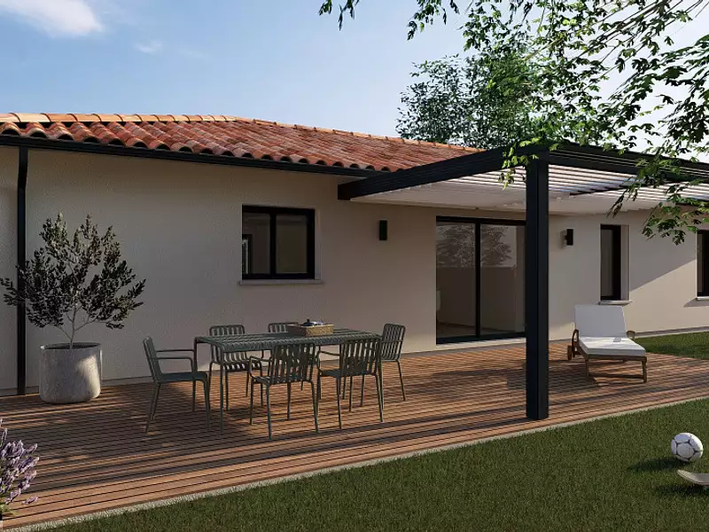 Maison neuve, 100 m² - Saint-Aubin-de-Médoc (33160)
