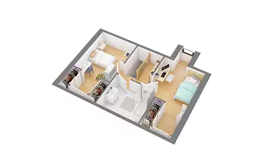 Maison neuve, 76 m²