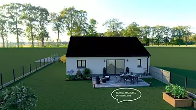 Maison neuve, 71 m²