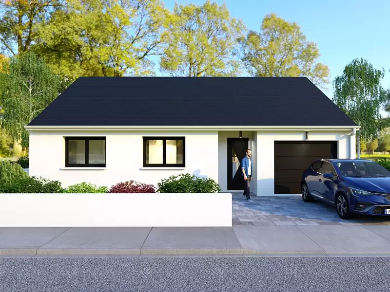 Maison neuve, 85 m² - Saint-André-des-Eaux (44117)