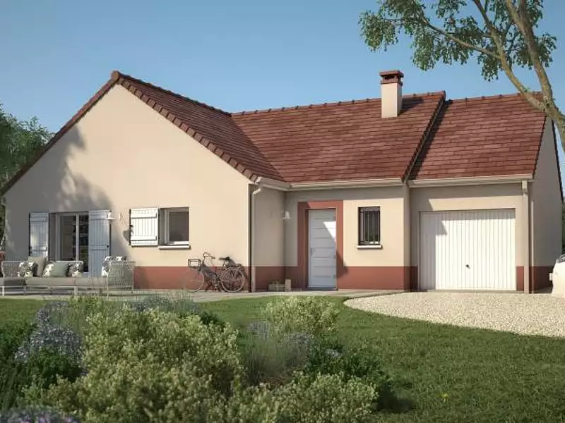 Maison neuve, 90 m² - Villemaréchal (77710)