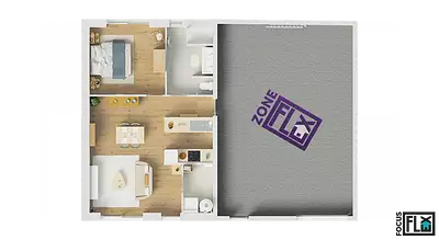 Maison neuve, 50 m²