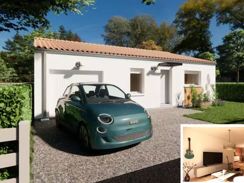 Maison neuve, 79 m² - Commequiers (85220)
