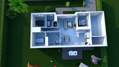 Maison neuve, 90 m²