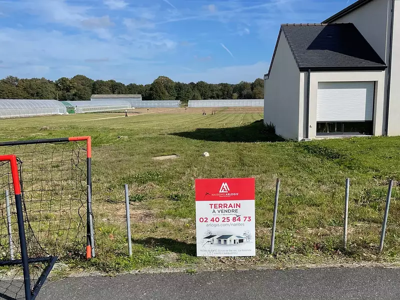 Terrain à bâtir, 440 m² - Carquefou (44470)