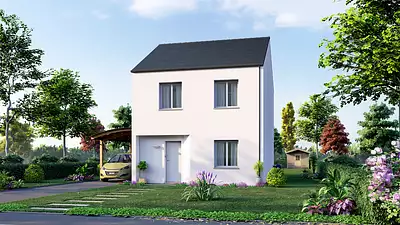 Maison neuve, 85,38 m²