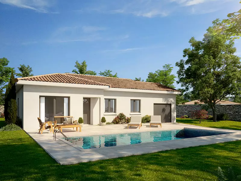 Maison neuve, 101 m² - Lent (01240)