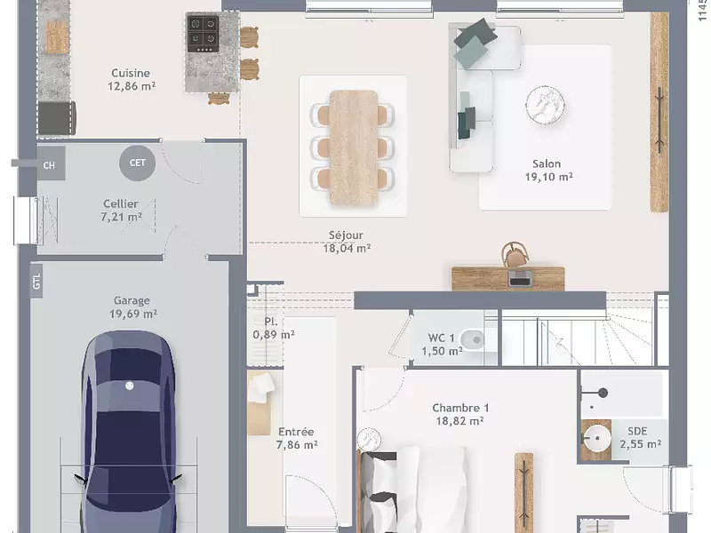 Maison neuve, 160 m² - Rubelles (77950)