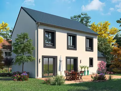 Maison neuve, 123,87 m²