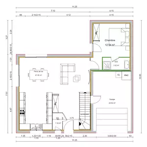 Maison neuve, 107 m²