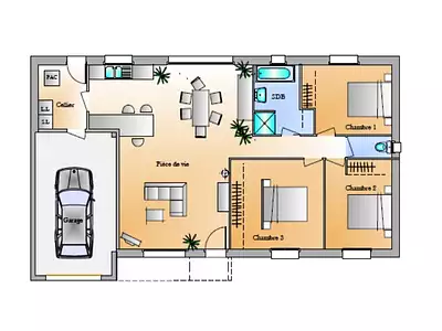 Maison neuve, 85 m²