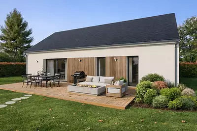 Maison neuve, 100 m²