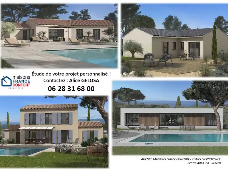 Maison neuve, 97 m² - Le Thoronet (83340)