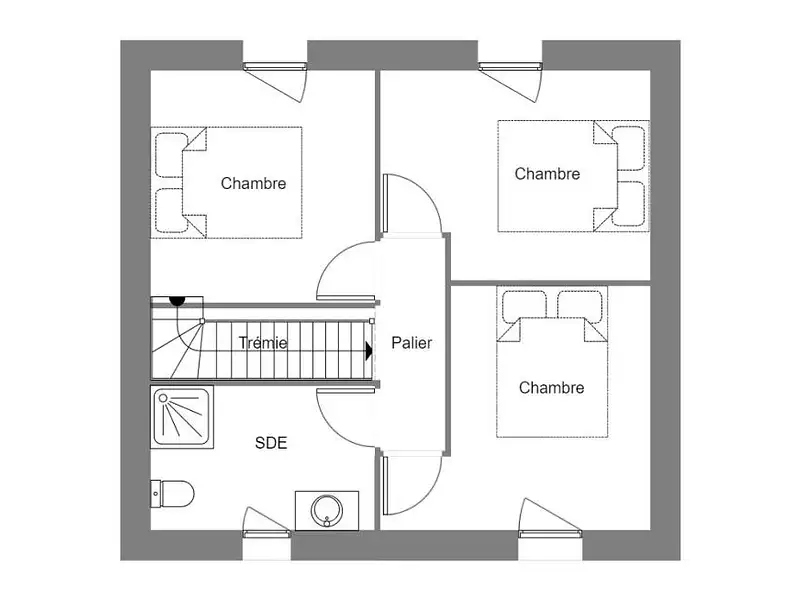 Maison neuve, 70 m² - Crozon (29160)