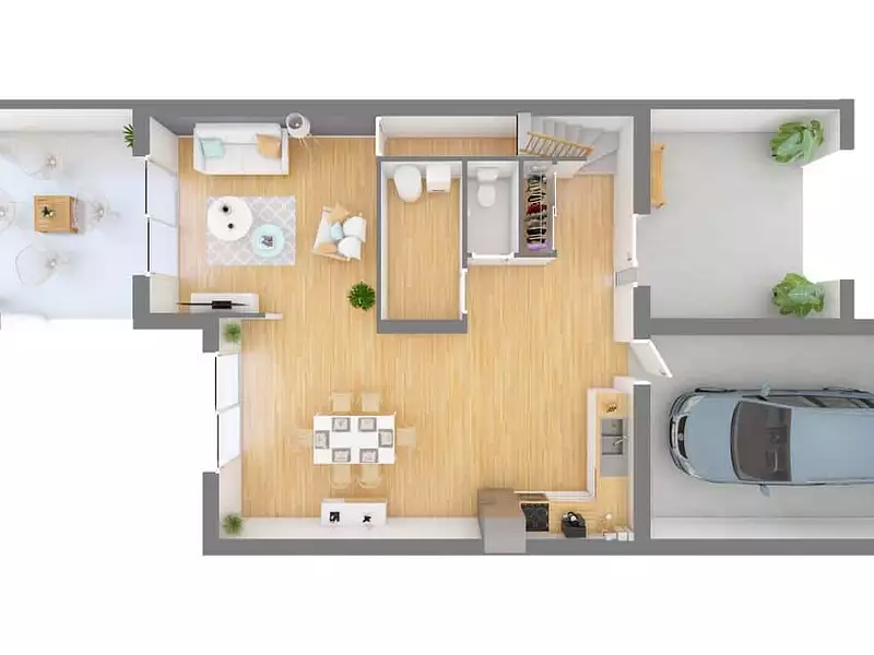 Maison neuve, 85 m² - Montfort-le-Gesnois (72450)