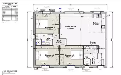 Maison neuve, 80 m²