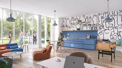 A 400 m de la future ligne 5 du Tramway