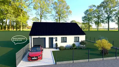 Maison neuve, 71 m²